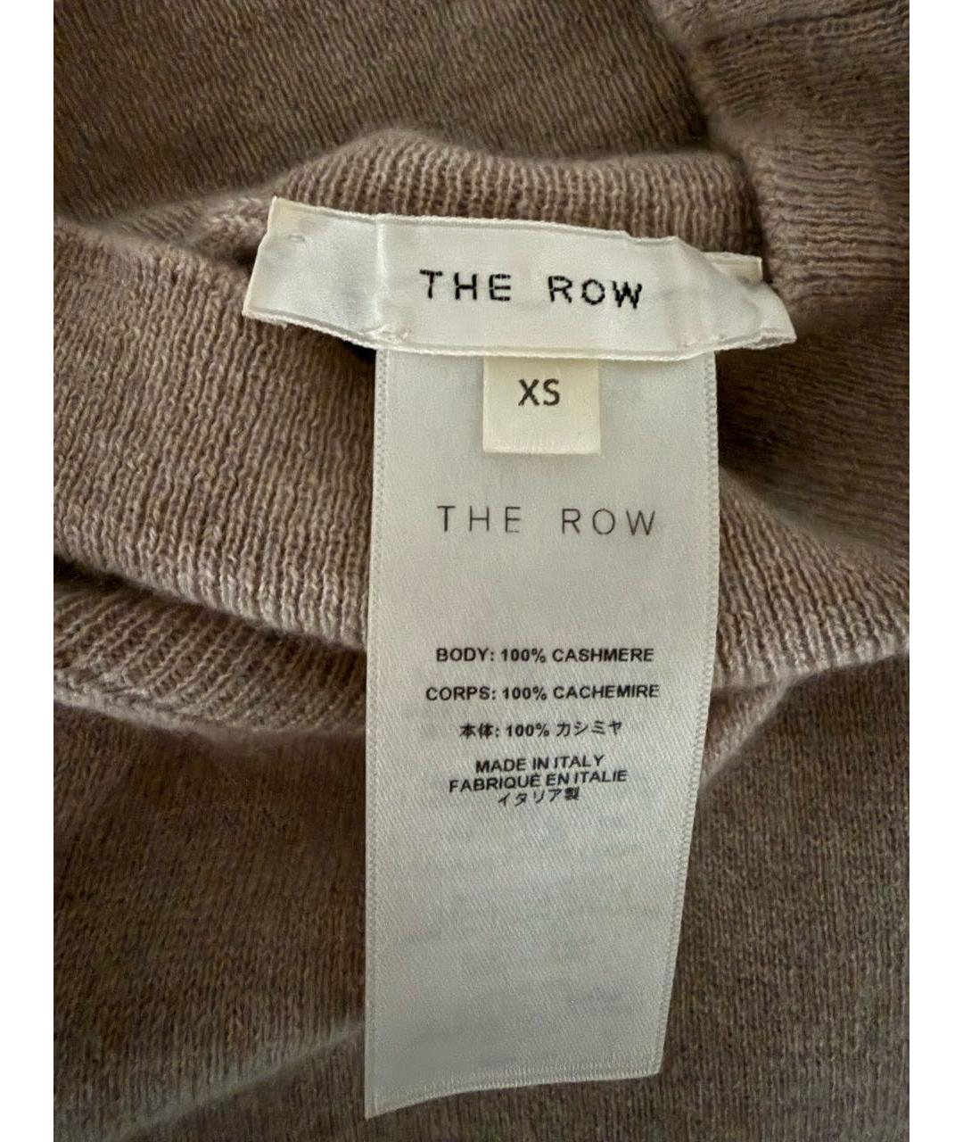 THE ROW Бежевая кашемировая водолазка, фото 2