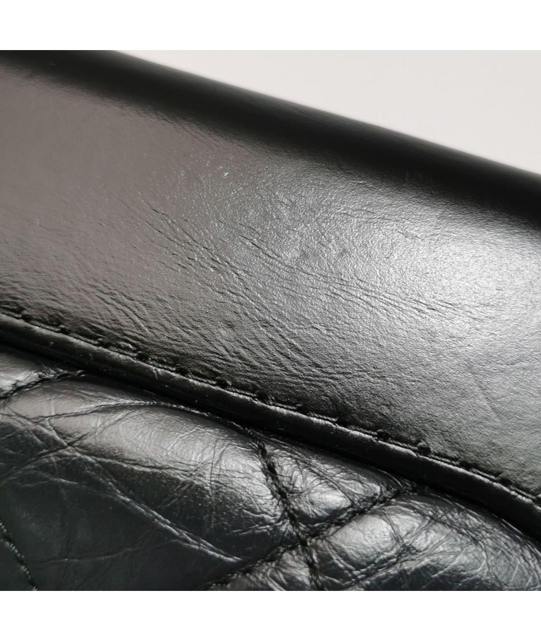 CHANEL Черная кожаная сумка через плечо, фото 8