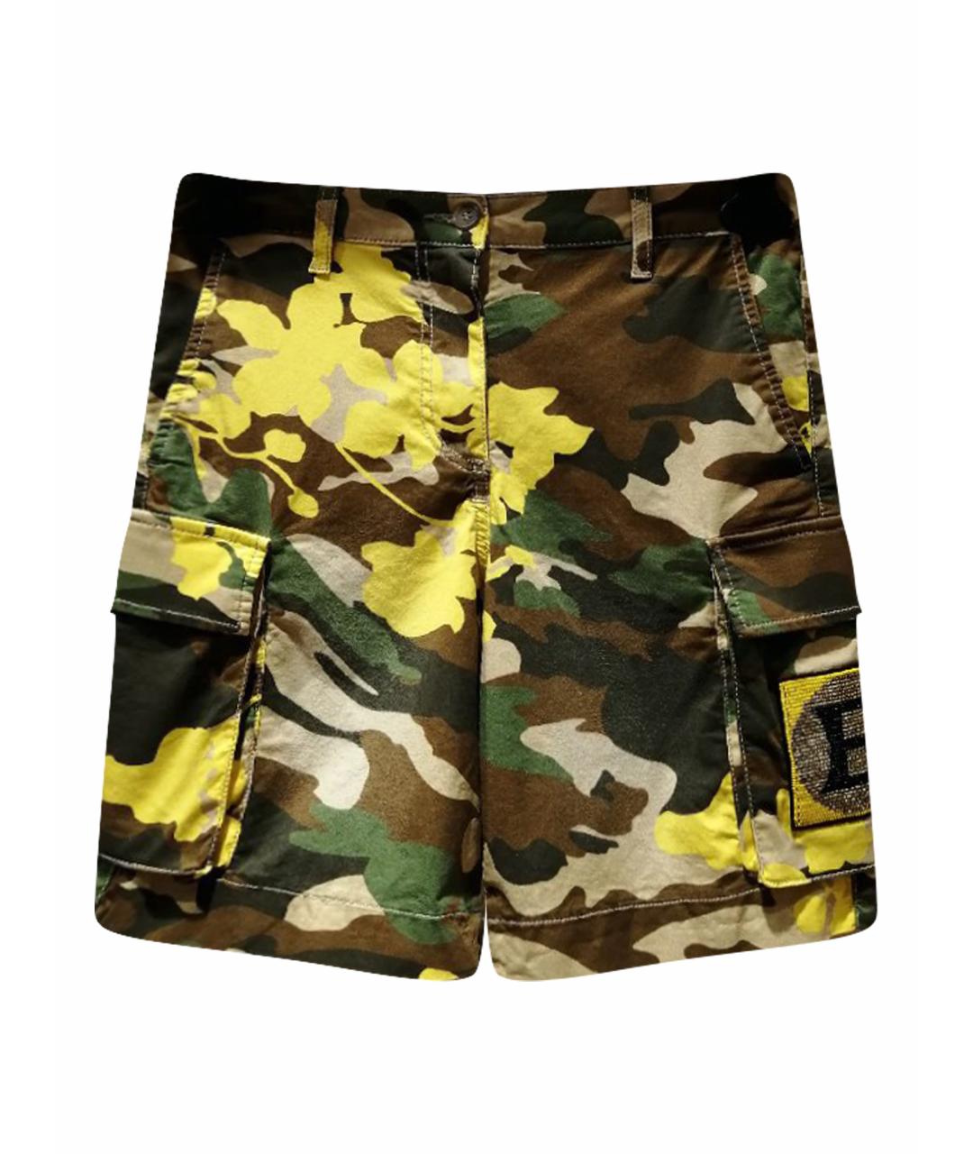 ERMANNO SCERVINO Мульти хлопковые шорты, фото 1