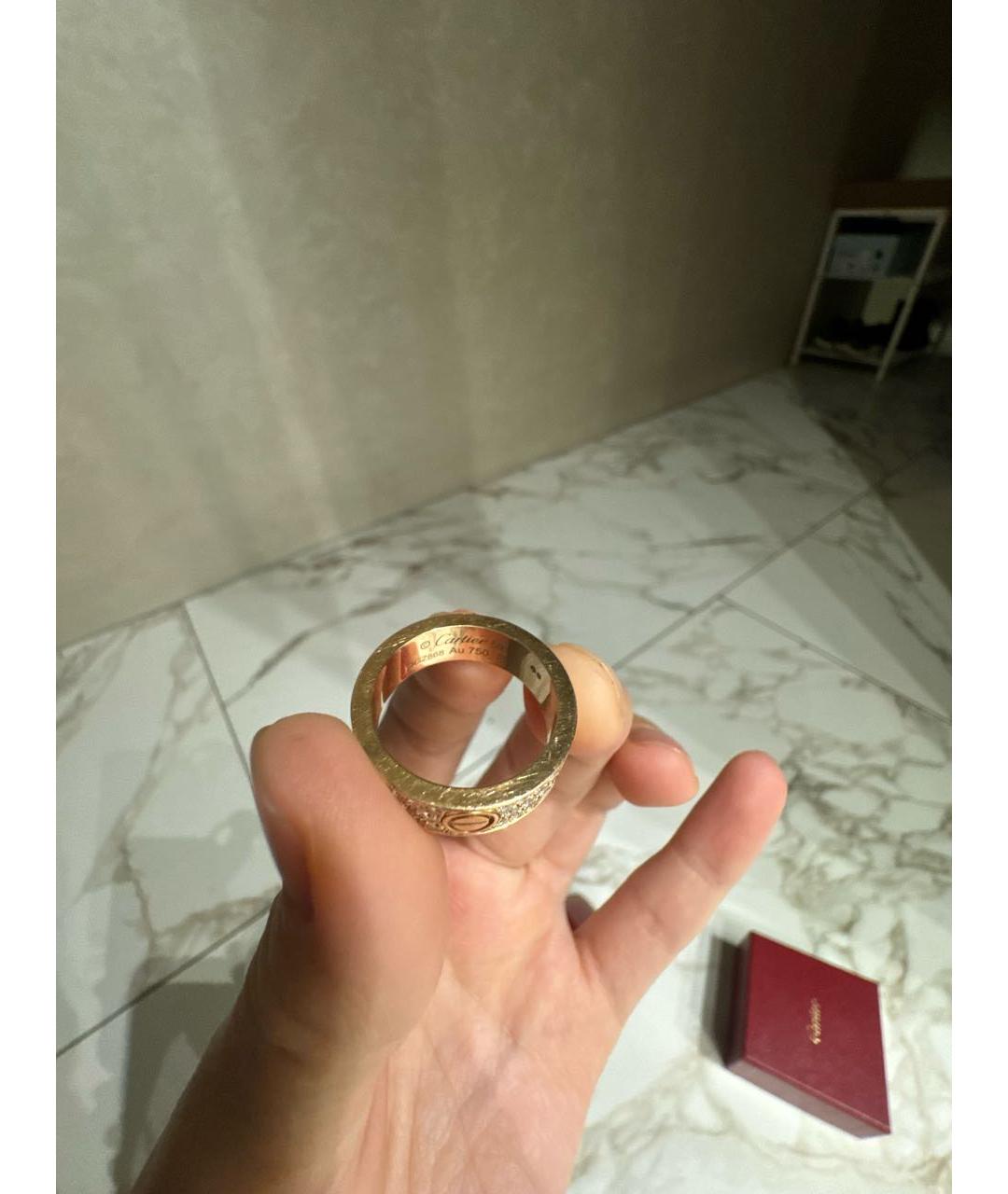 CARTIER Золотое кольцо из розового золота, фото 3