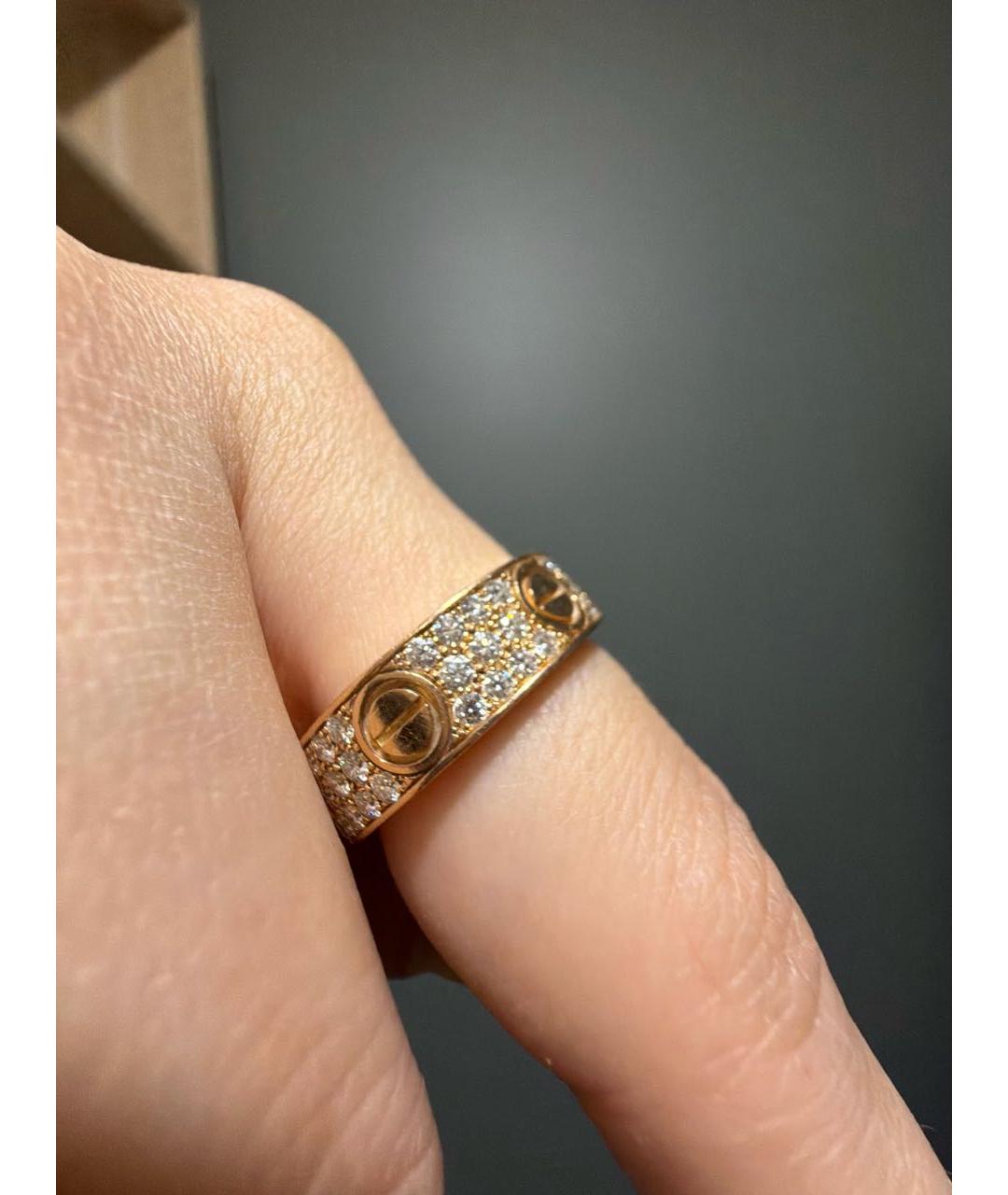 CARTIER Золотое кольцо из розового золота, фото 6