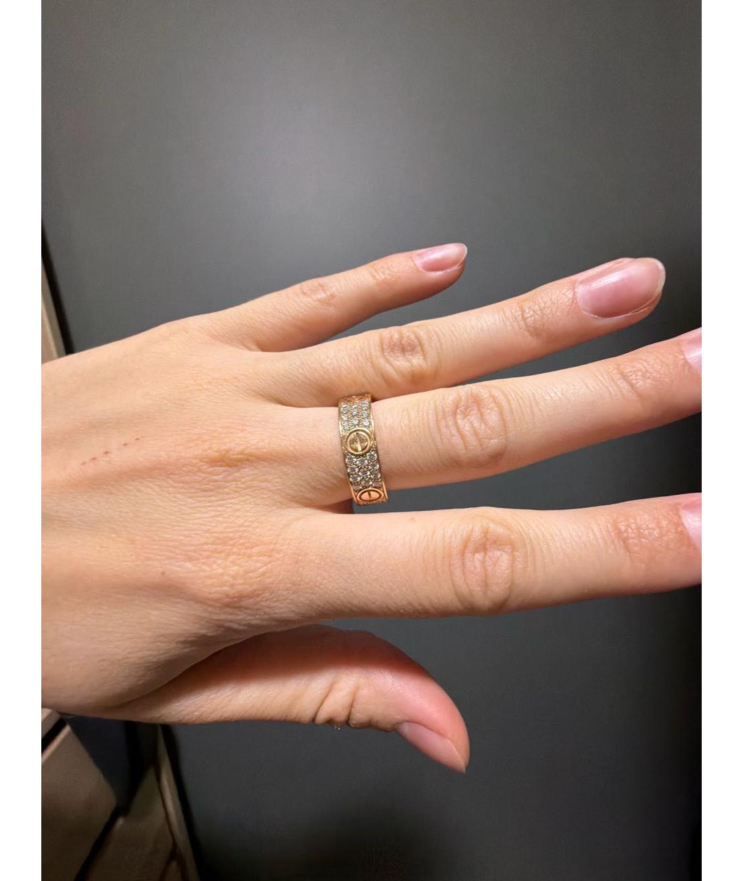 CARTIER Золотое кольцо из розового золота, фото 5