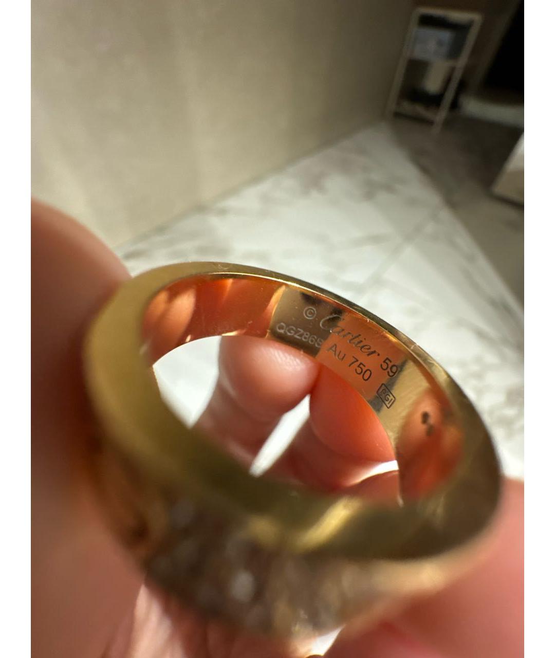 CARTIER Золотое кольцо из розового золота, фото 4