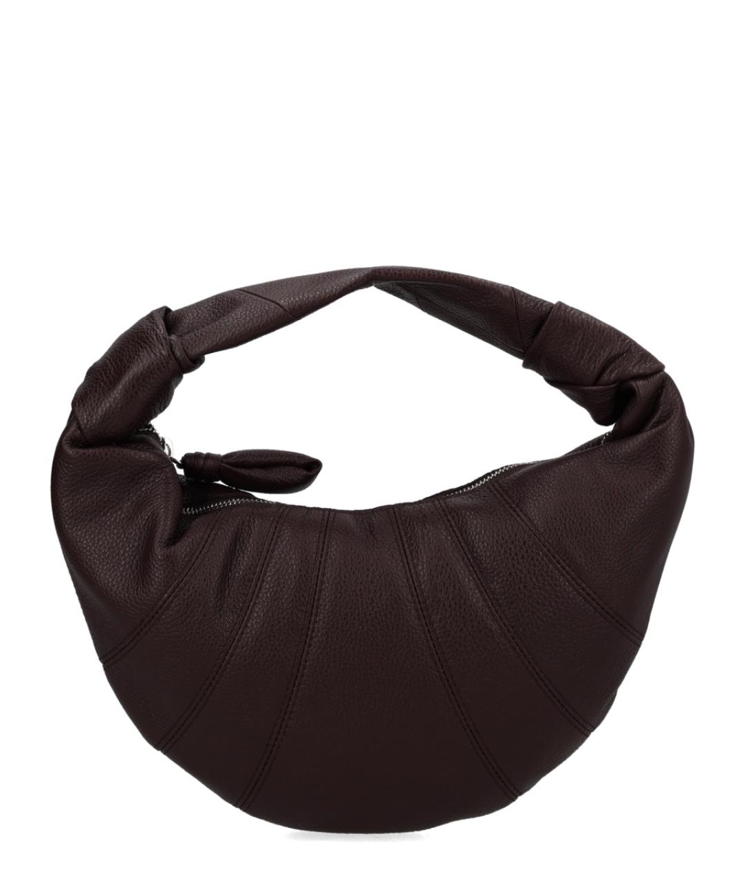 LEMAIRE Коричневая кожаная сумка через плечо, фото 1