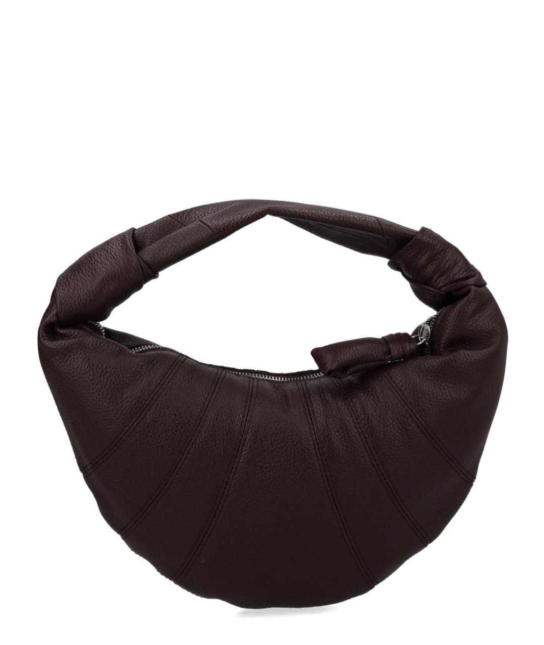 LEMAIRE Коричневая кожаная сумка через плечо, фото 3
