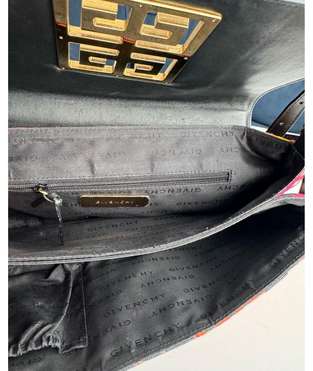 GIVENCHY Мульти тканевая сумка с короткими ручками, фото 4