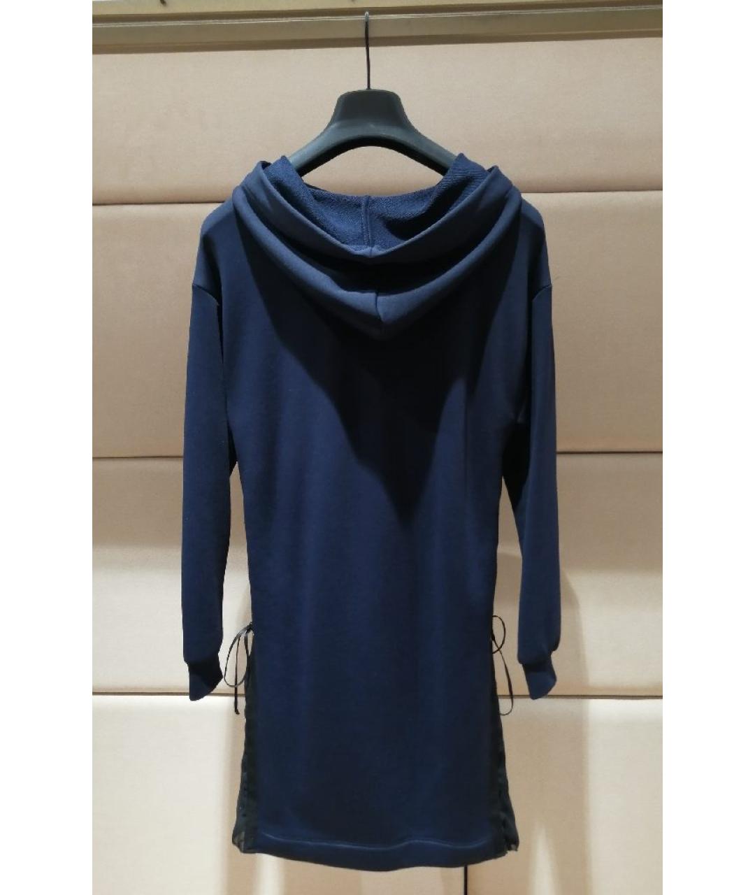 ERMANNO SCERVINO Темно-синее повседневное платье, фото 2