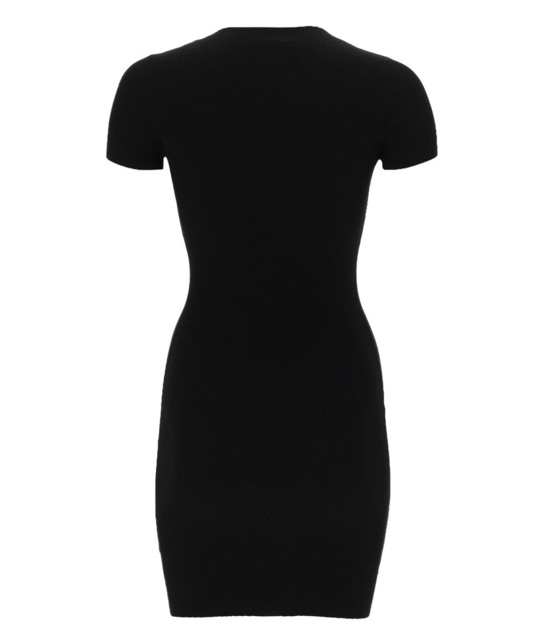 ALEXANDER WANG Черное полиамидовое коктейльное платье, фото 2