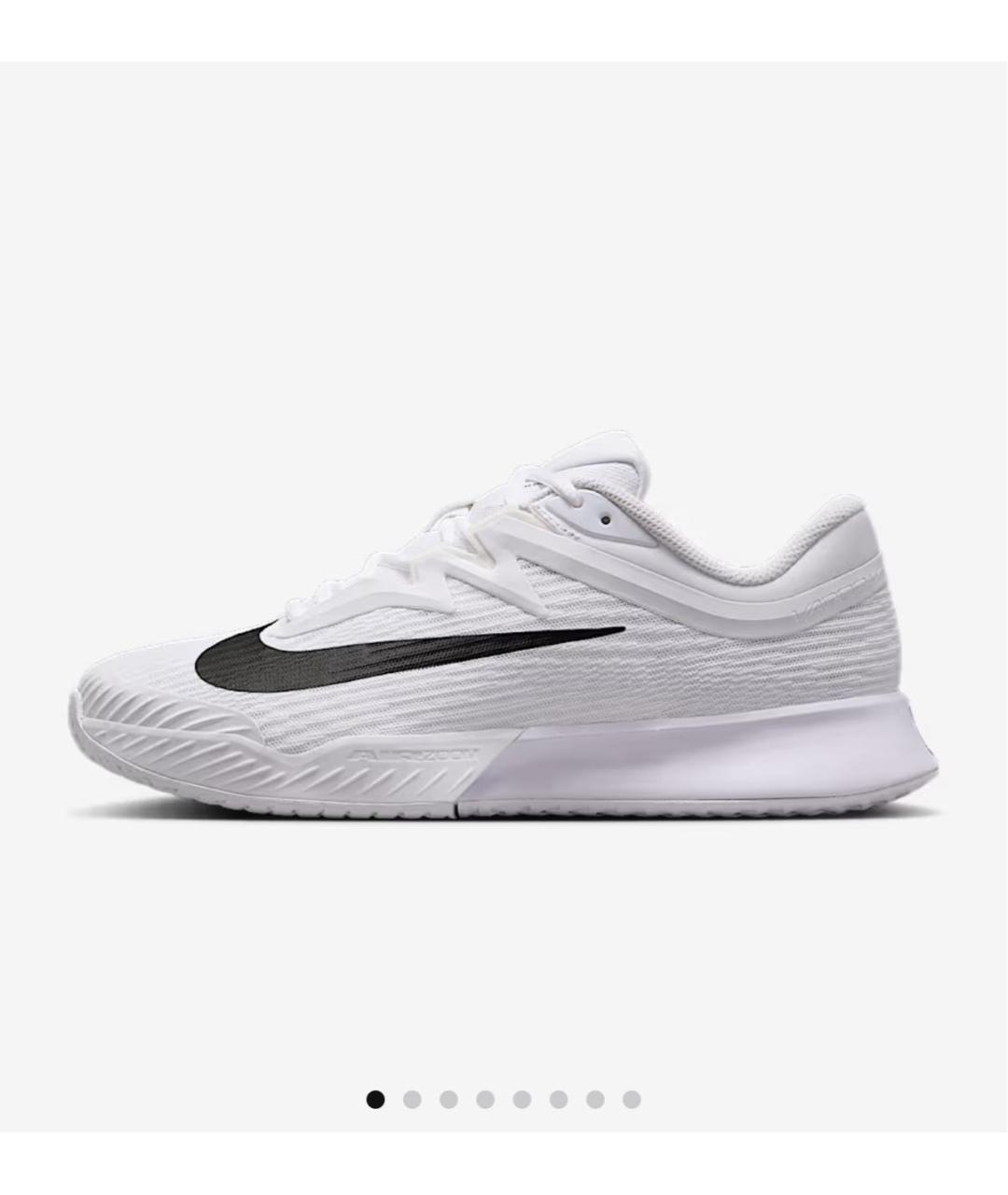 NIKE Белые синтетические кроссовки, фото 8