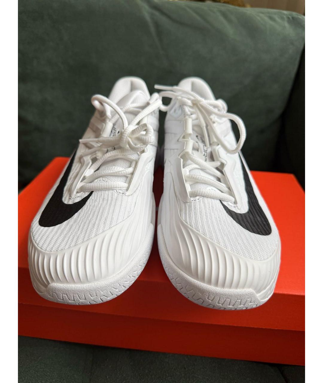 NIKE Белые синтетические кроссовки, фото 3