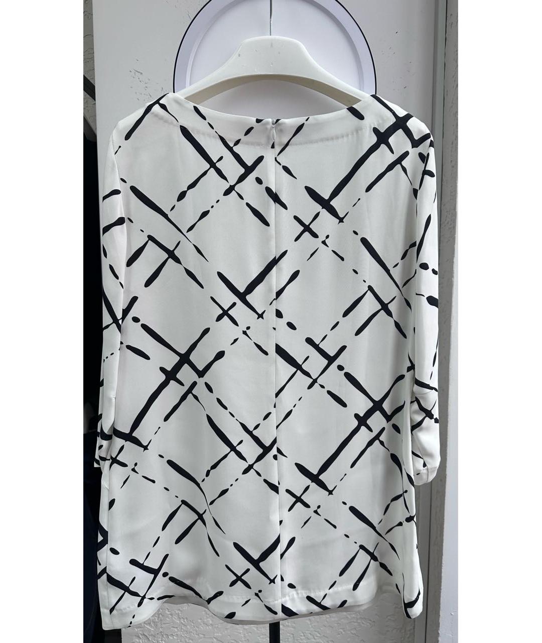 ESCADA Белая вискозная блузы, фото 2