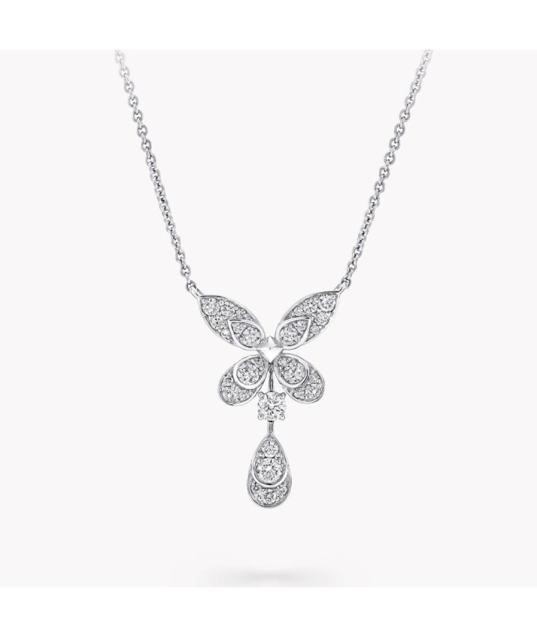 GRAFF Серебряное колье из белого золота, фото 4