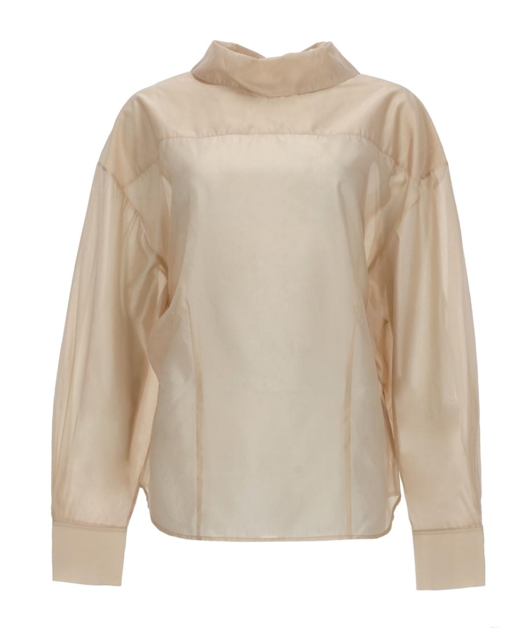 FILIPPA K Бежевая вискозная блузы, фото 1