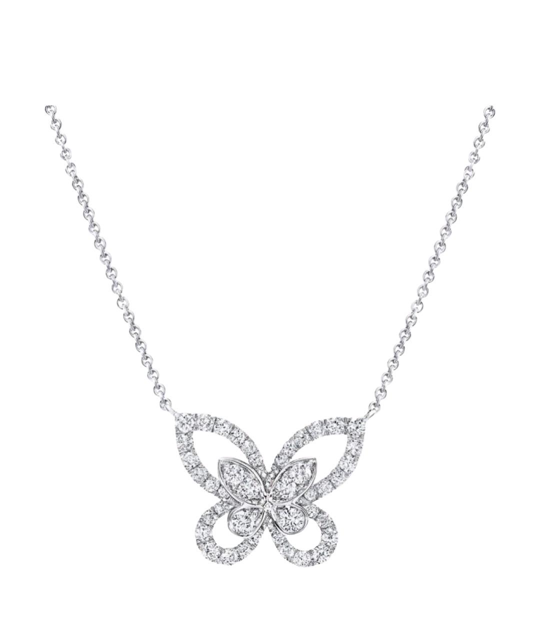 GRAFF Серебряная платиновая подвеска, фото 1