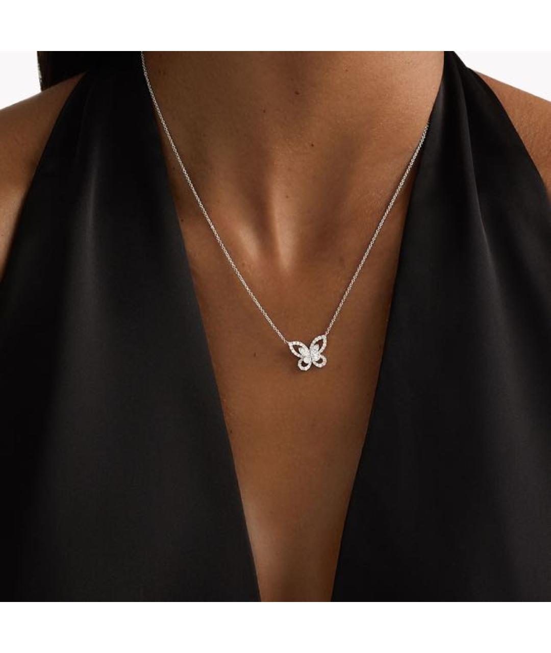 GRAFF Серебряная платиновая подвеска, фото 2