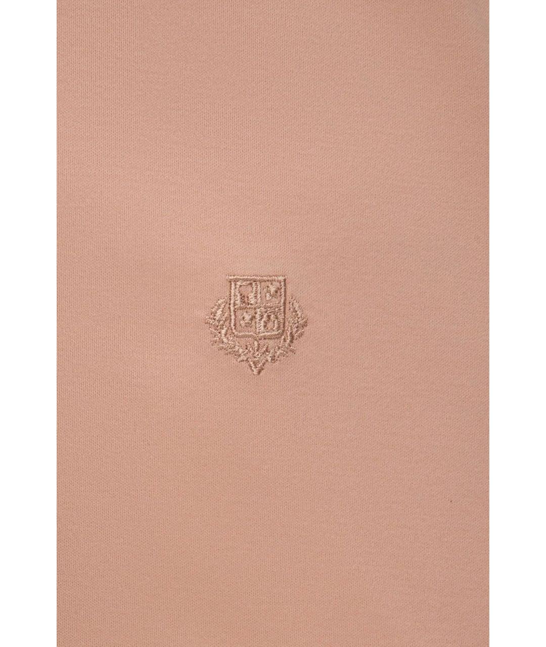 LORO PIANA Розовая хлопковая футболка, фото 4