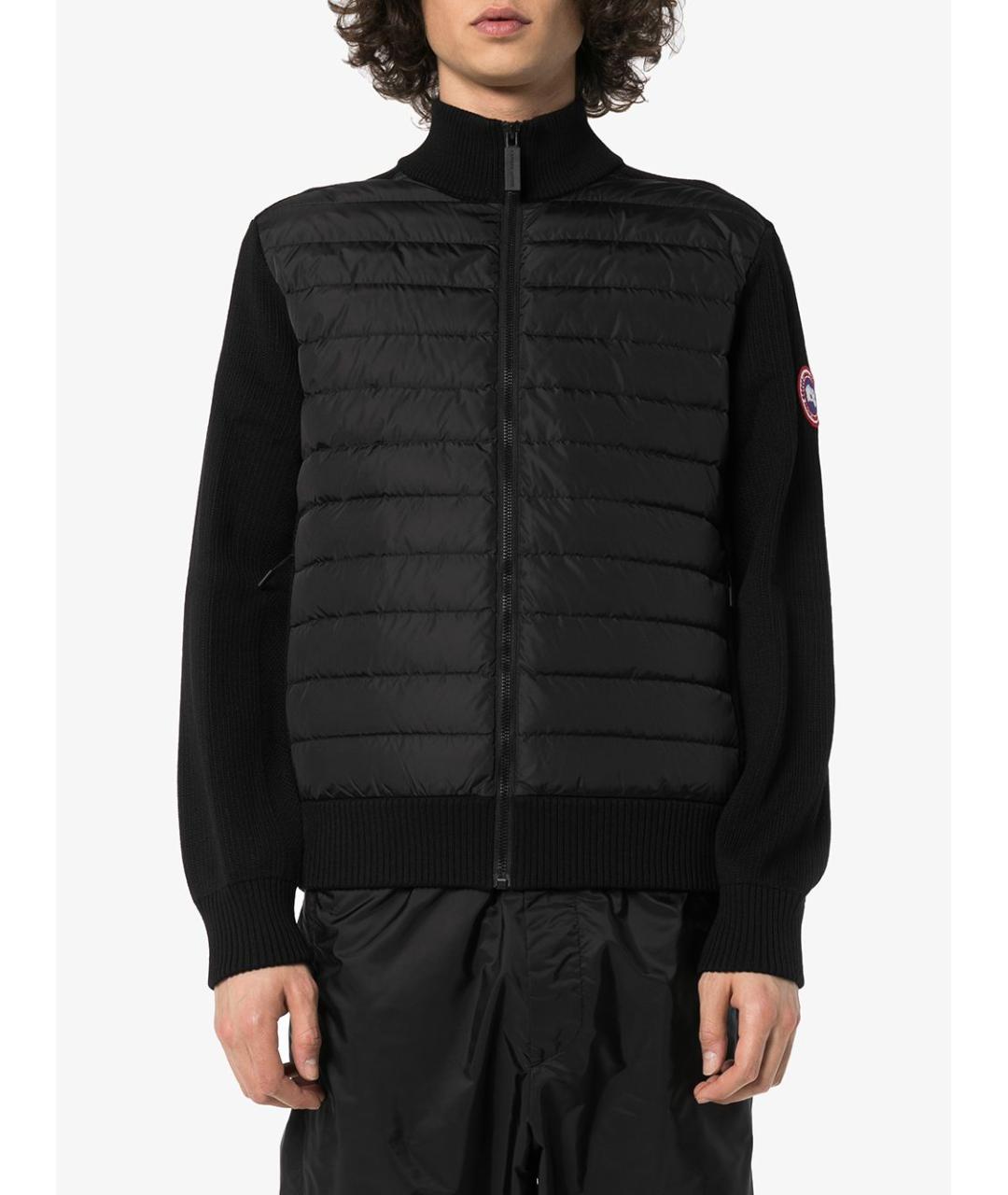 CANADA GOOSE Черная полиамидовая куртка, фото 4