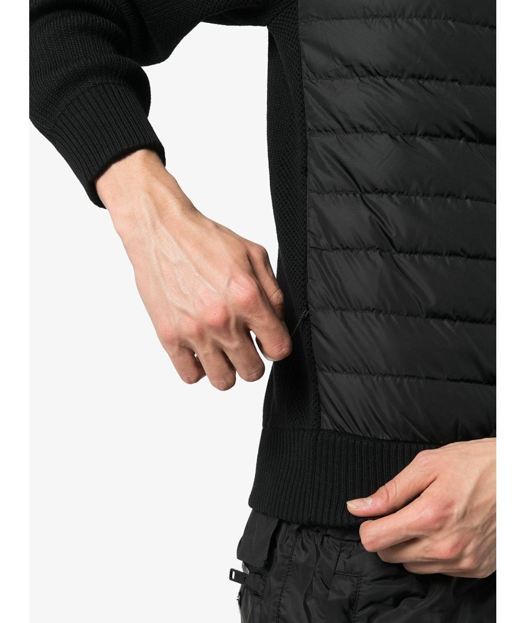 CANADA GOOSE Черная полиамидовая куртка, фото 2