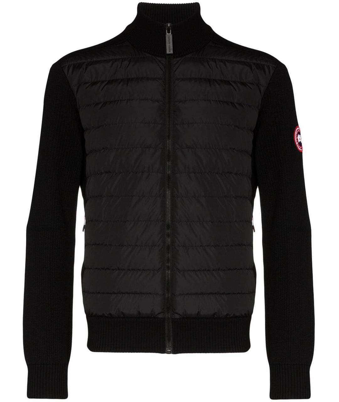 CANADA GOOSE Черная полиамидовая куртка, фото 1