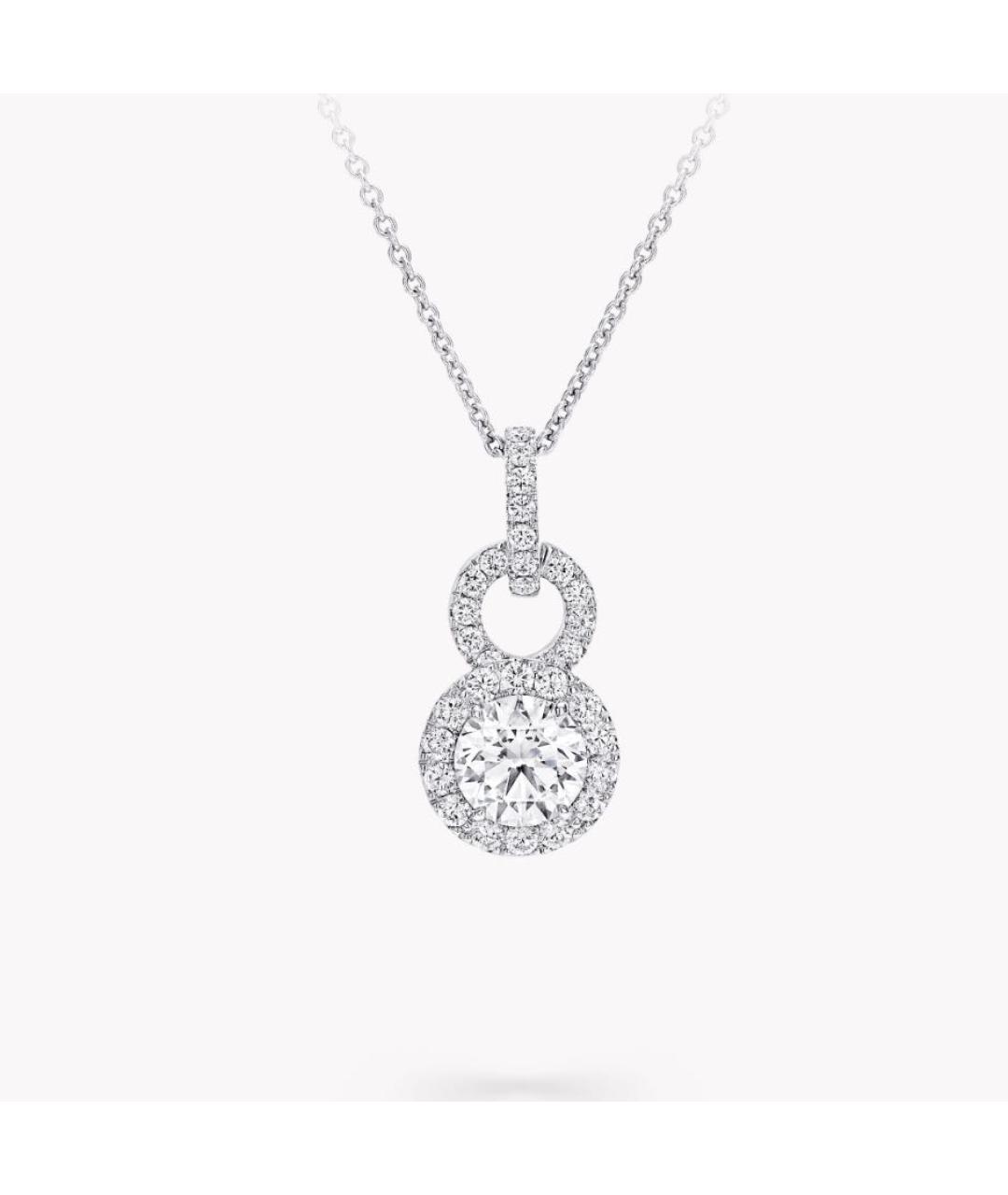 GRAFF Серебряная платиновая подвеска, фото 4