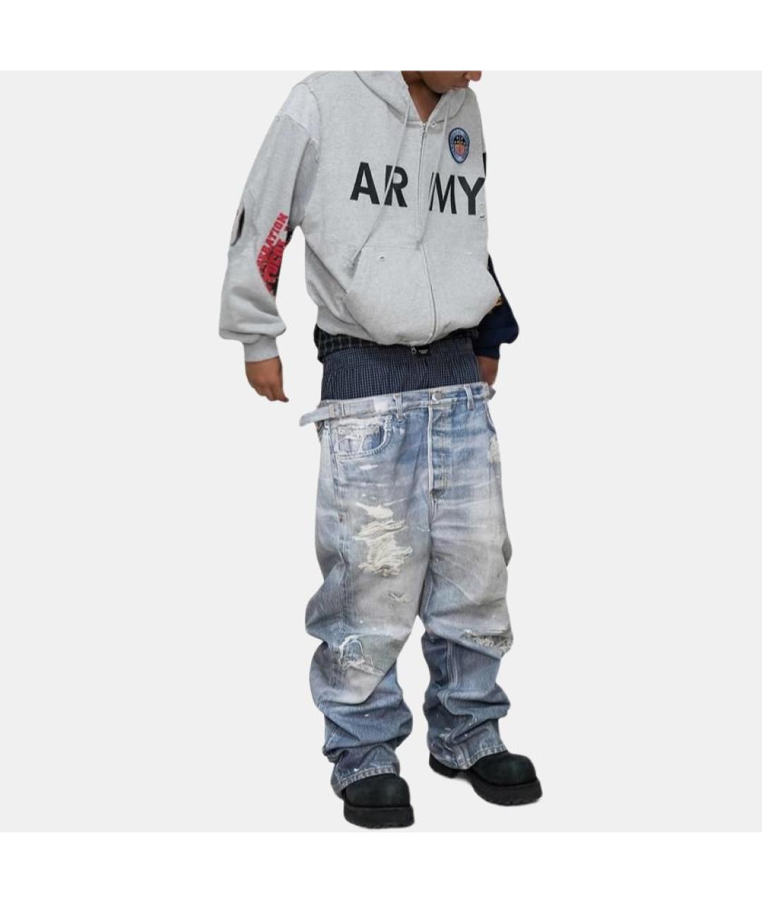 PROTOCOL INDEX Серая хлопковая куртка, фото 3