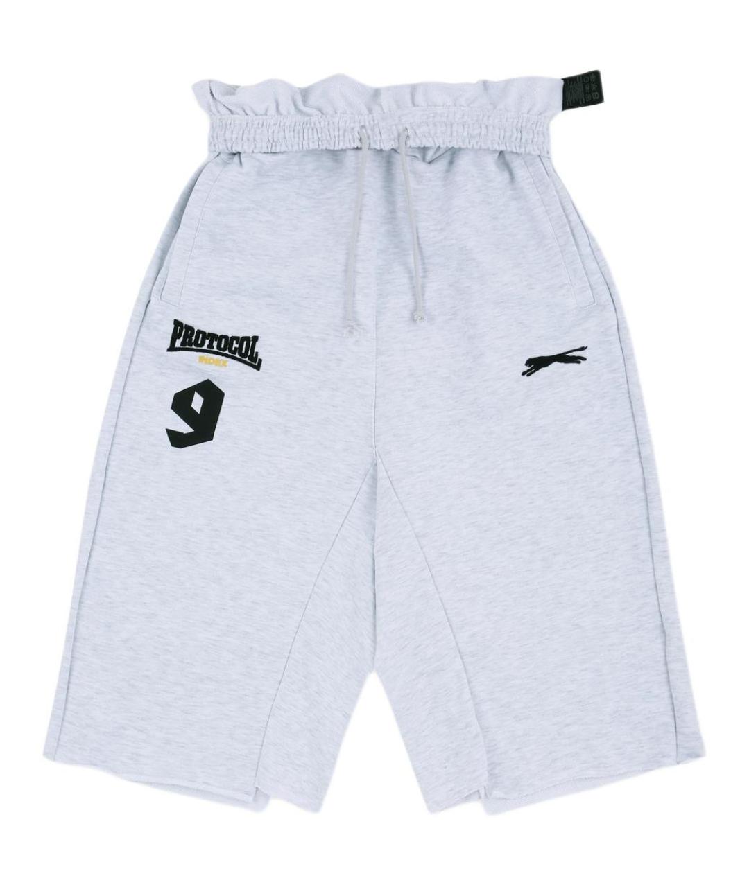 PROTOCOL INDEX Белые хлопковые шорты, фото 1