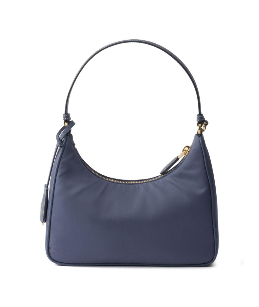 PRADA Синяя сумка с короткими ручками, фото 3