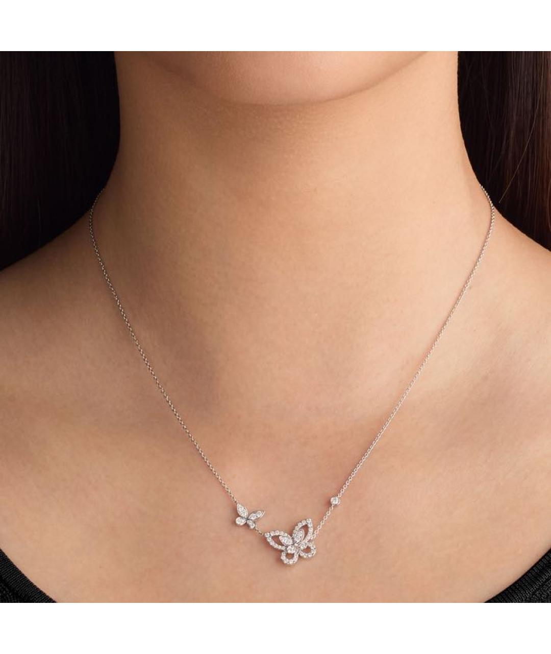 GRAFF Серебряное колье из белого золота, фото 2