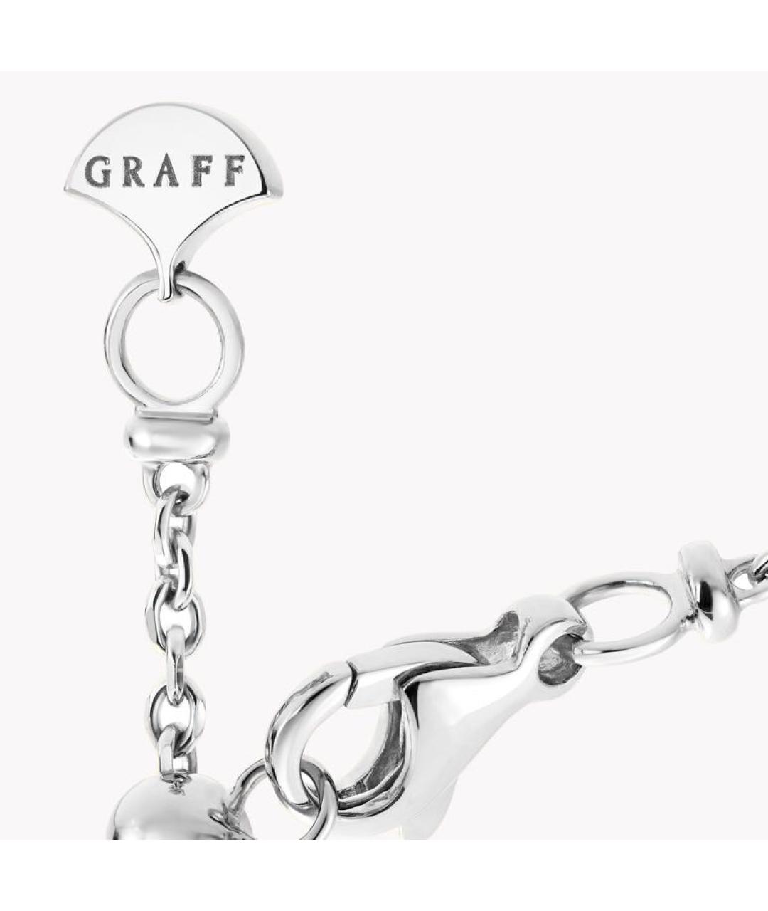 GRAFF Серебряное колье из белого золота, фото 4