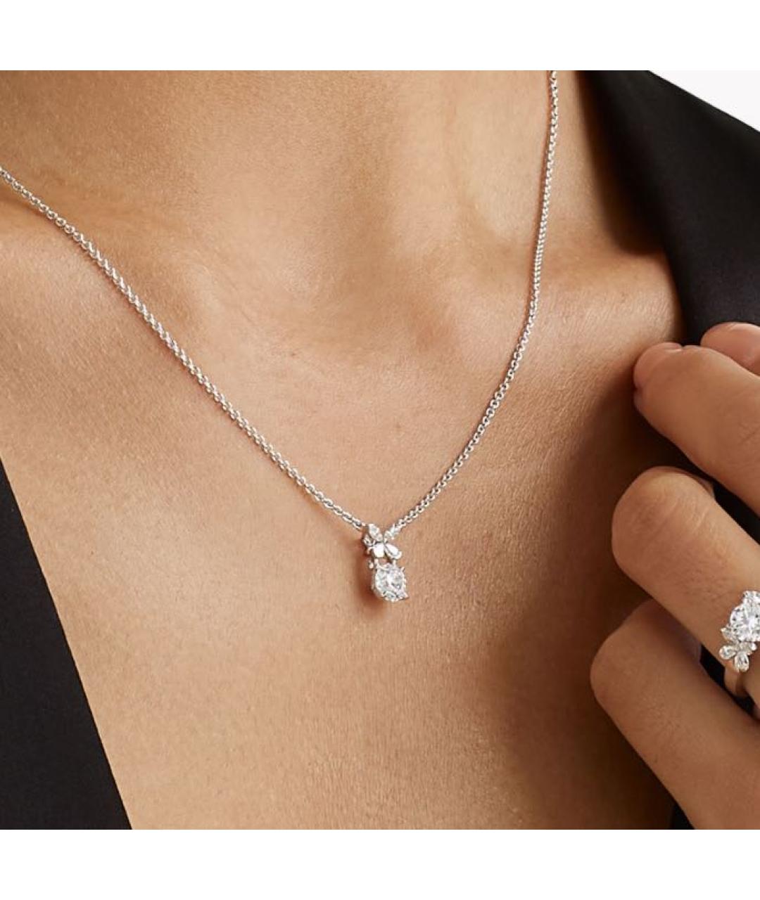 GRAFF Серебряное колье из белого золота, фото 2