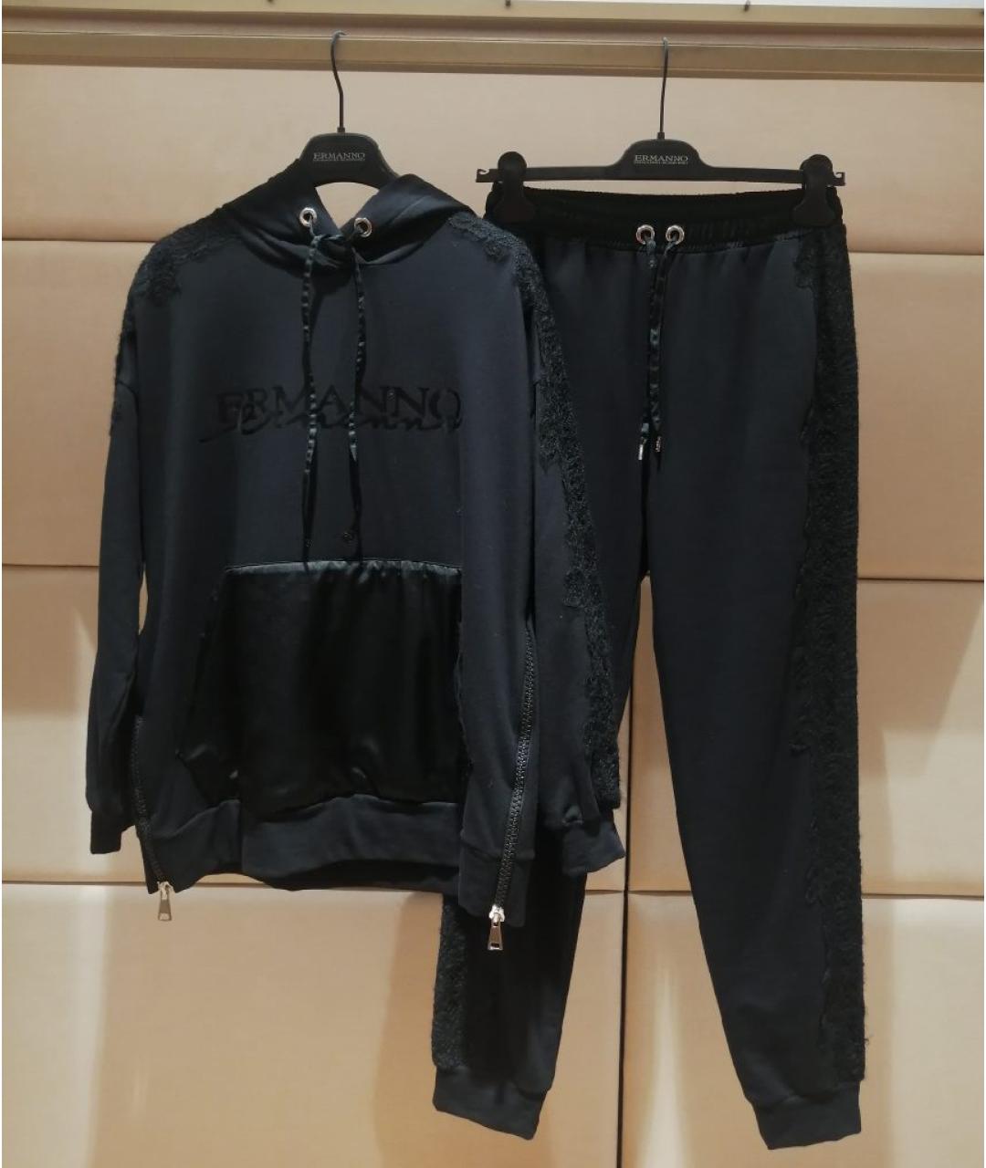 ERMANNO SCERVINO Черный спортивные костюмы, фото 3