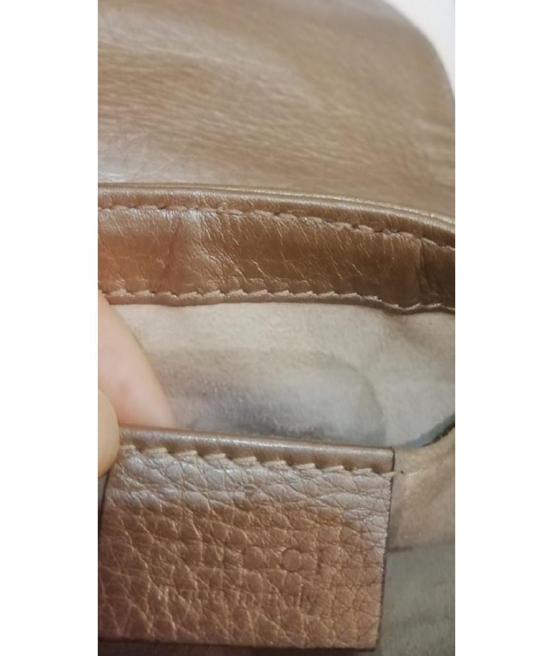 GUCCI Кожаная сумка через плечо, фото 4