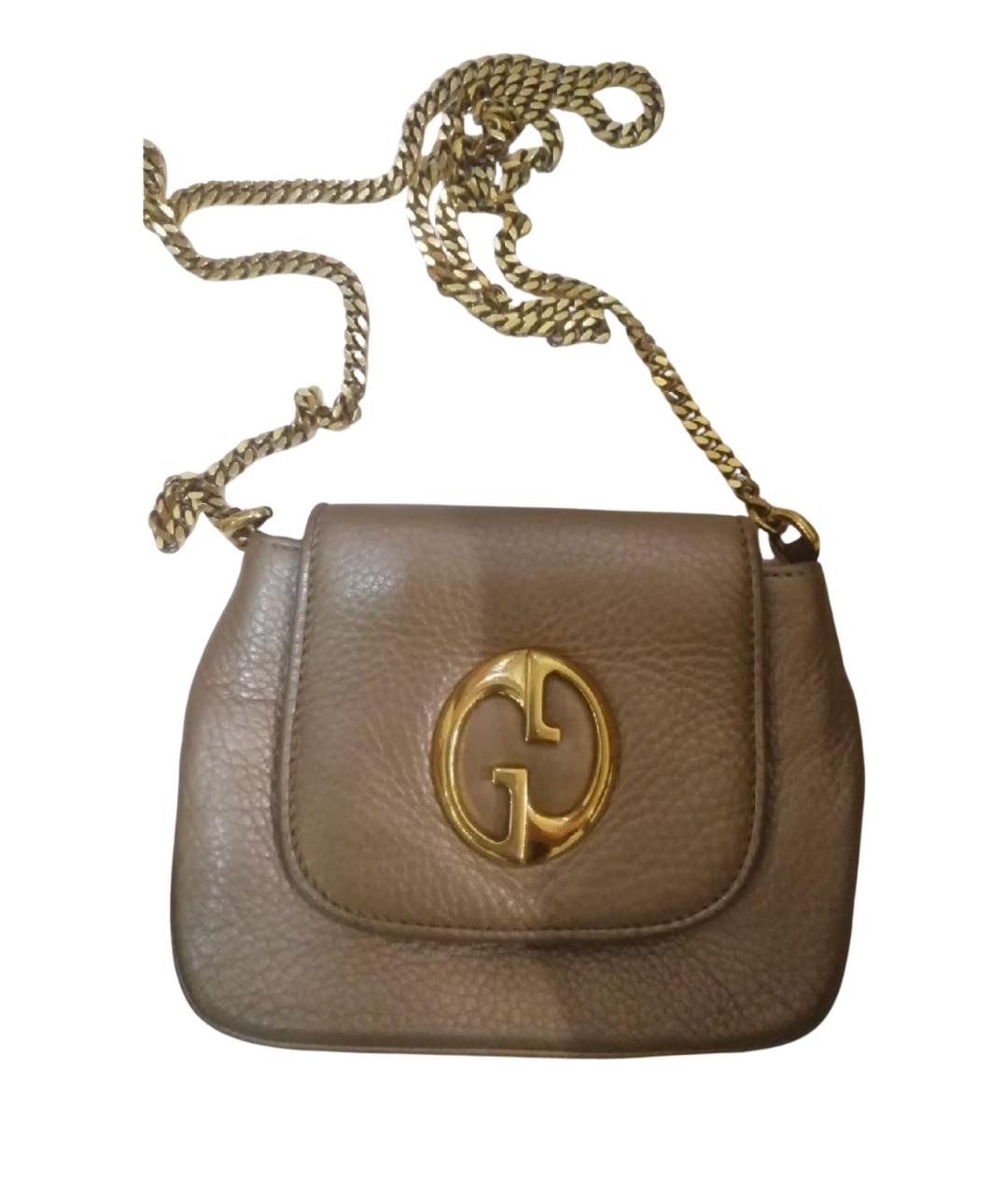 GUCCI Кожаная сумка через плечо, фото 1