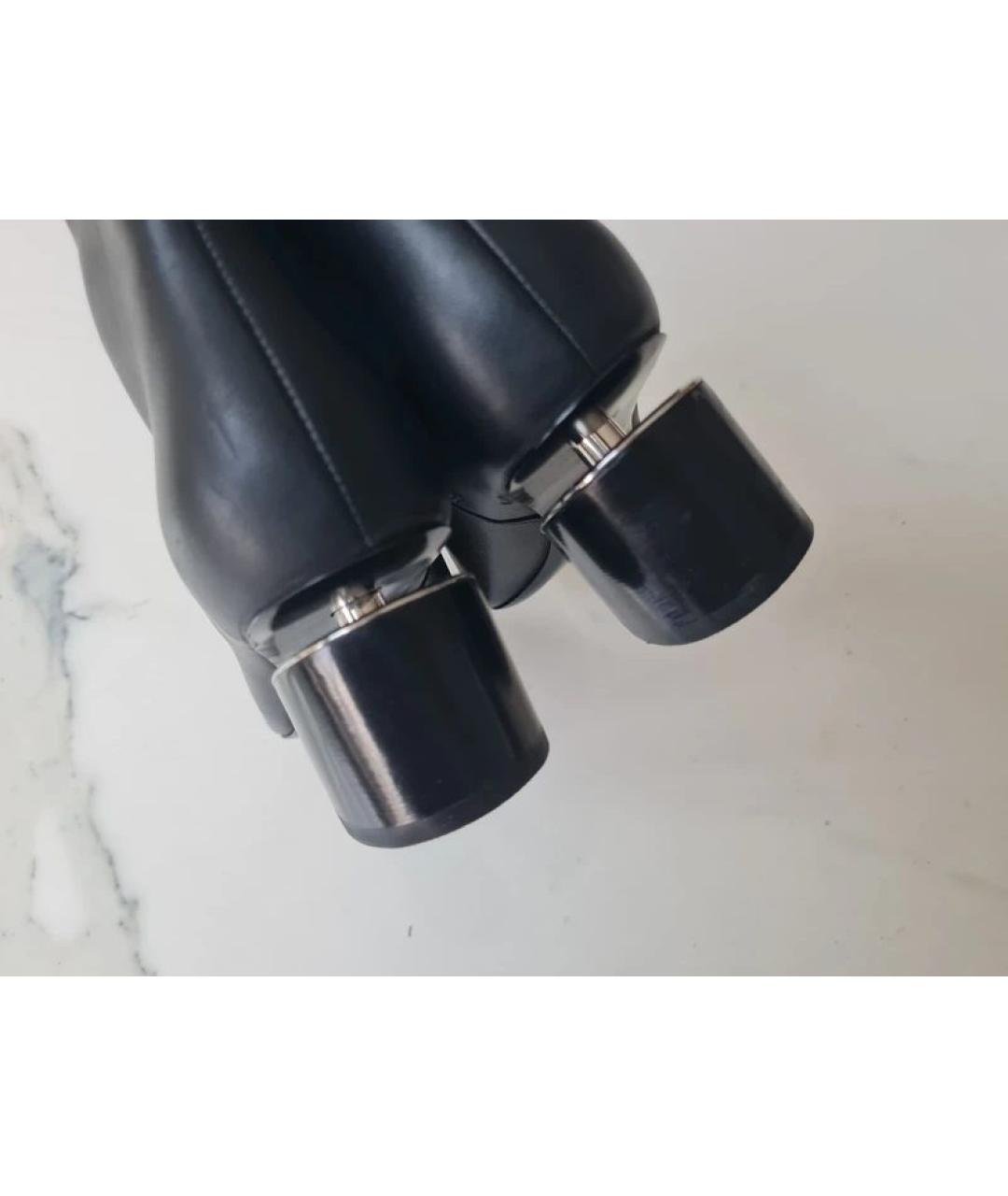 ALEXANDER WANG Черные кожаные полусапоги, фото 7