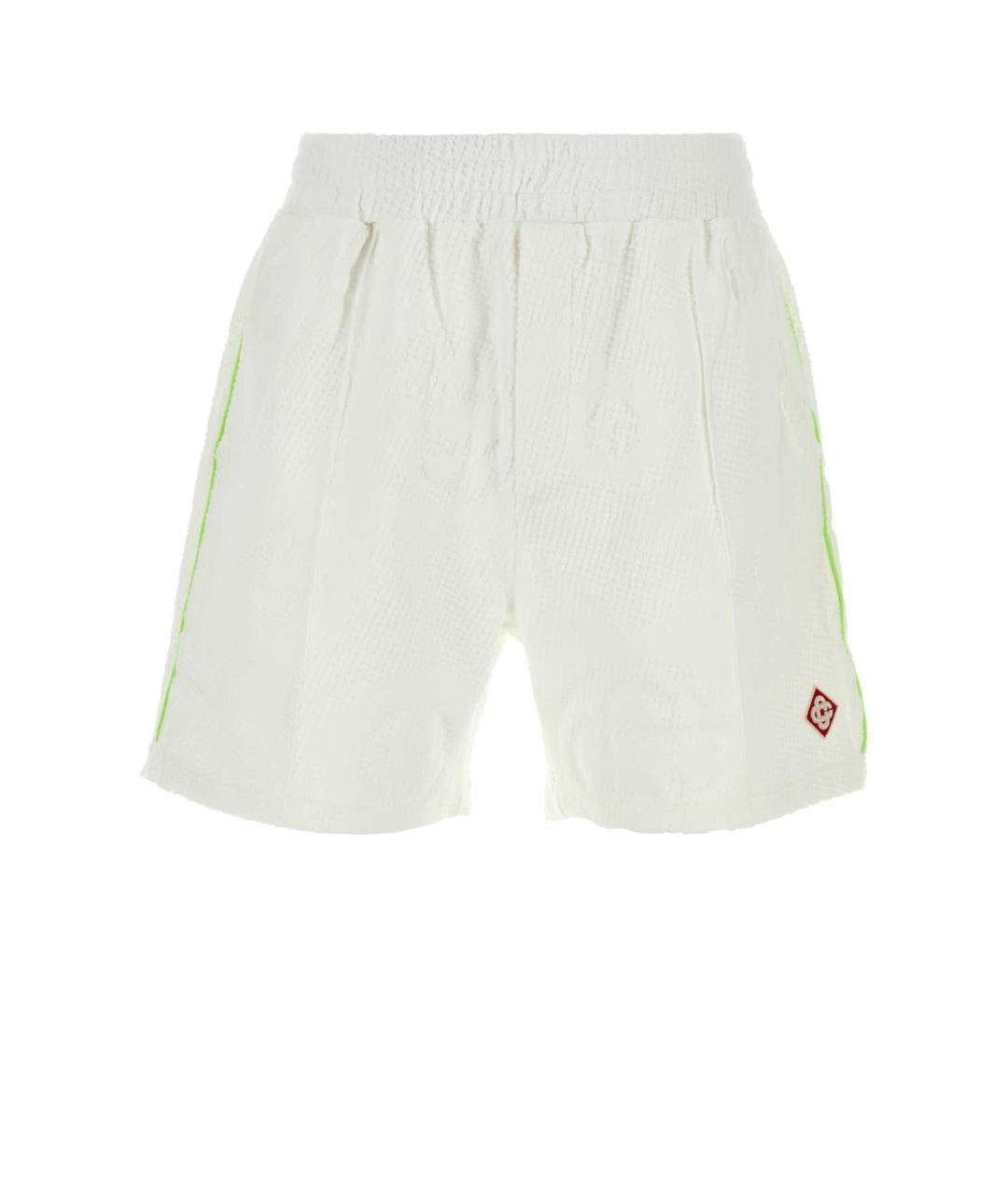 CASABLANCA Белые хлопковые шорты, фото 1