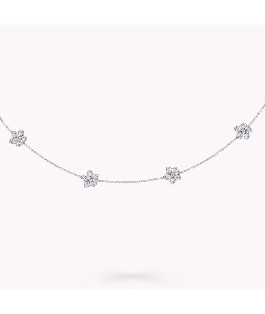 GRAFF Серебряное колье из белого золота, фото 3