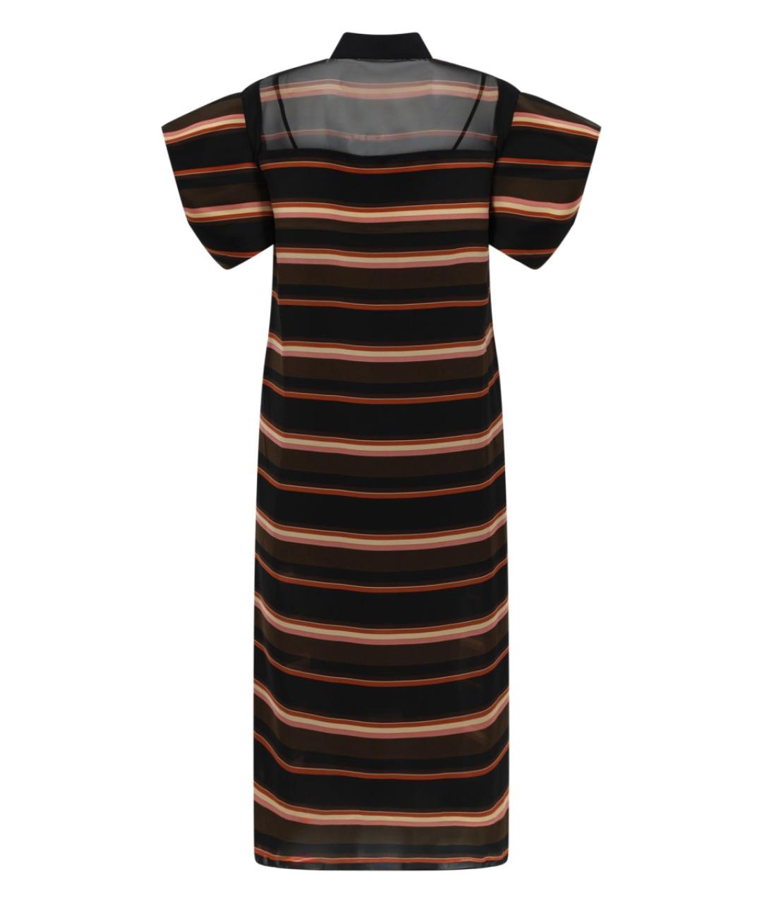 SACAI Мульти полиэстеровое повседневное платье, фото 2