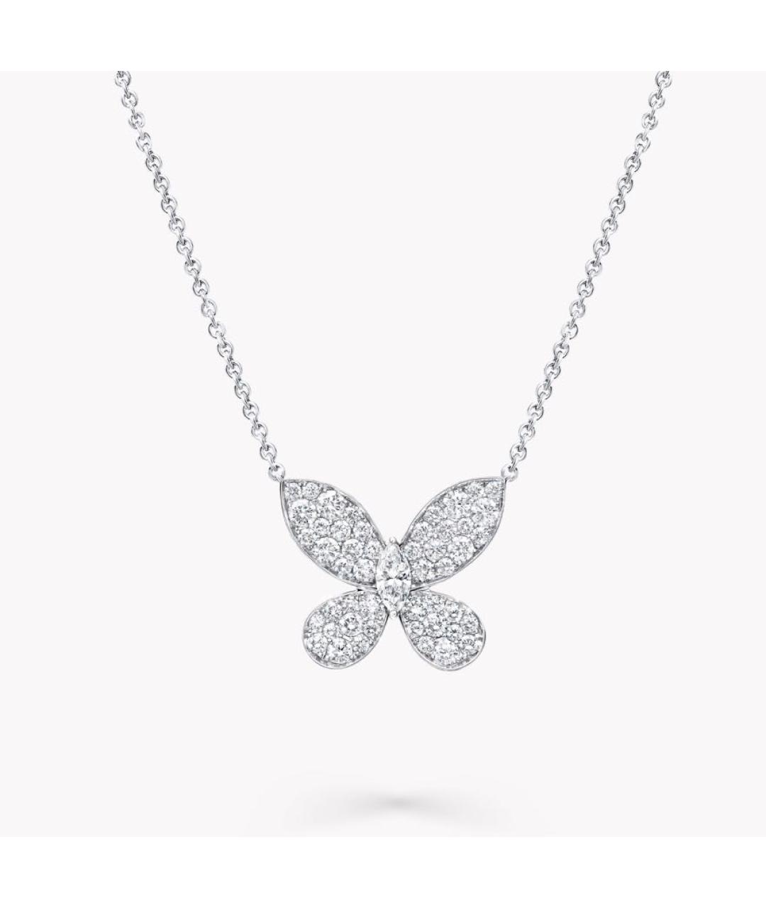 GRAFF Серебряное колье из белого золота, фото 4