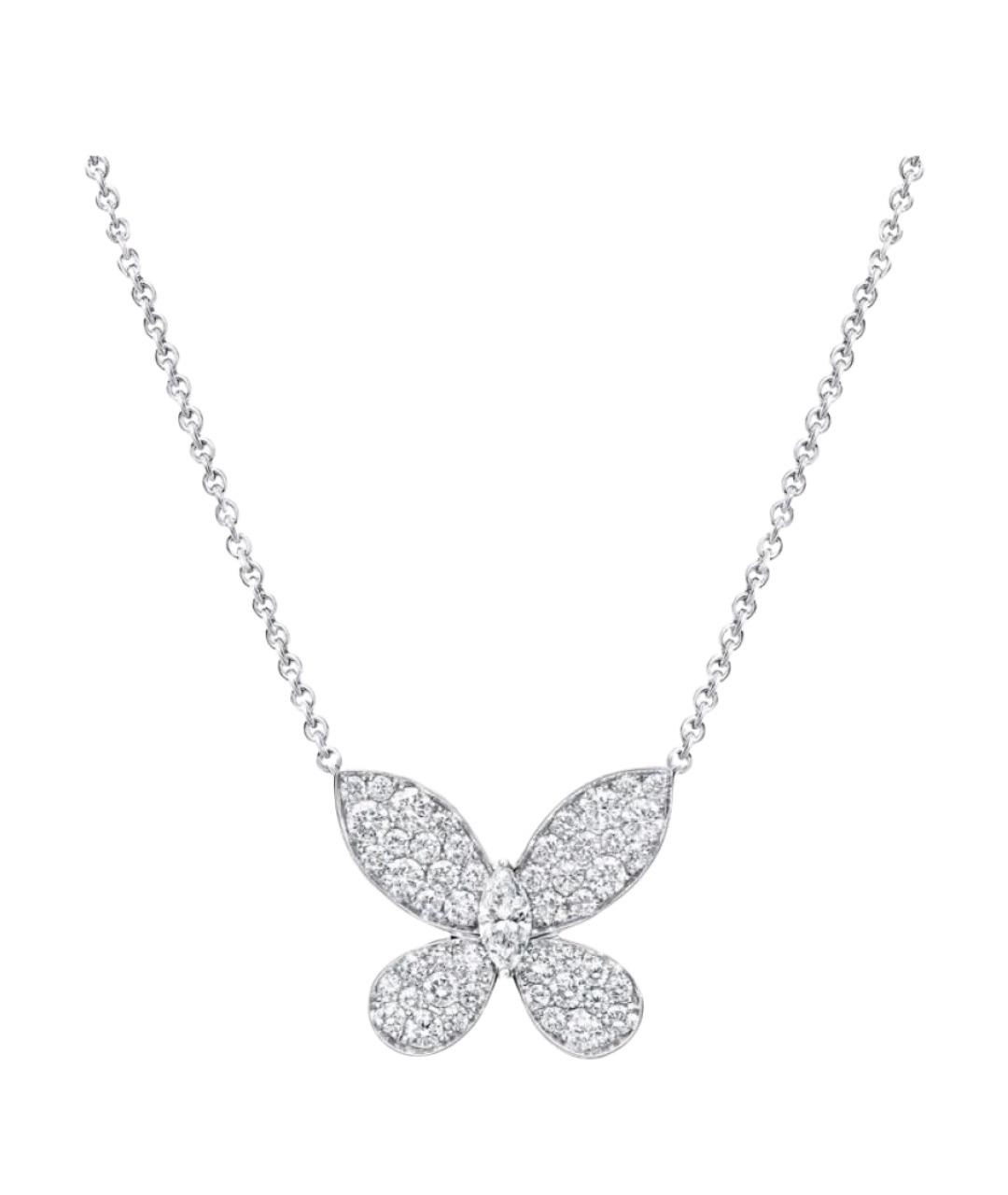 GRAFF Серебряное колье из белого золота, фото 1