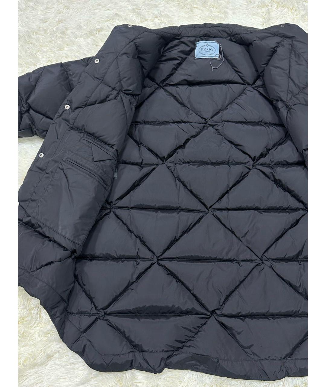 PRADA Черный пуховик, фото 6