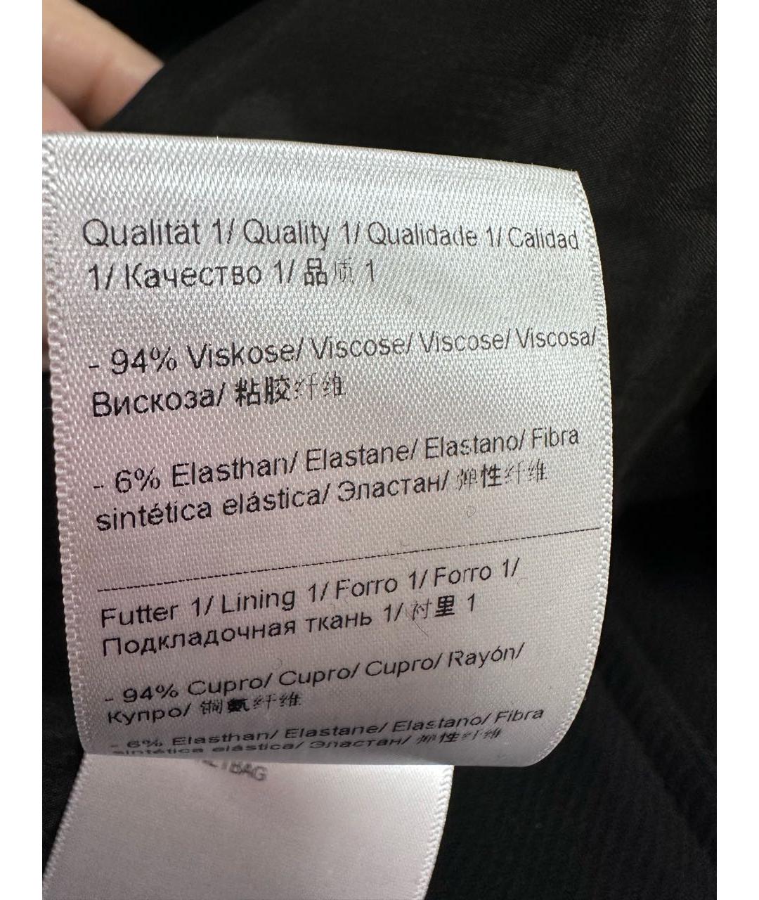 ESCADA Черный вискозный жакет/пиджак, фото 7