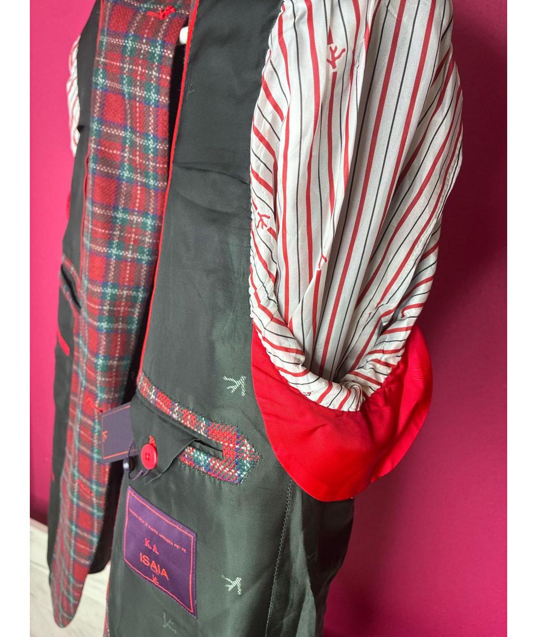 ISAIA Мульти шерстяной пиджак, фото 7