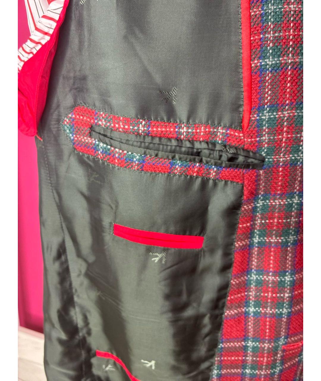 ISAIA Мульти шерстяной пиджак, фото 5