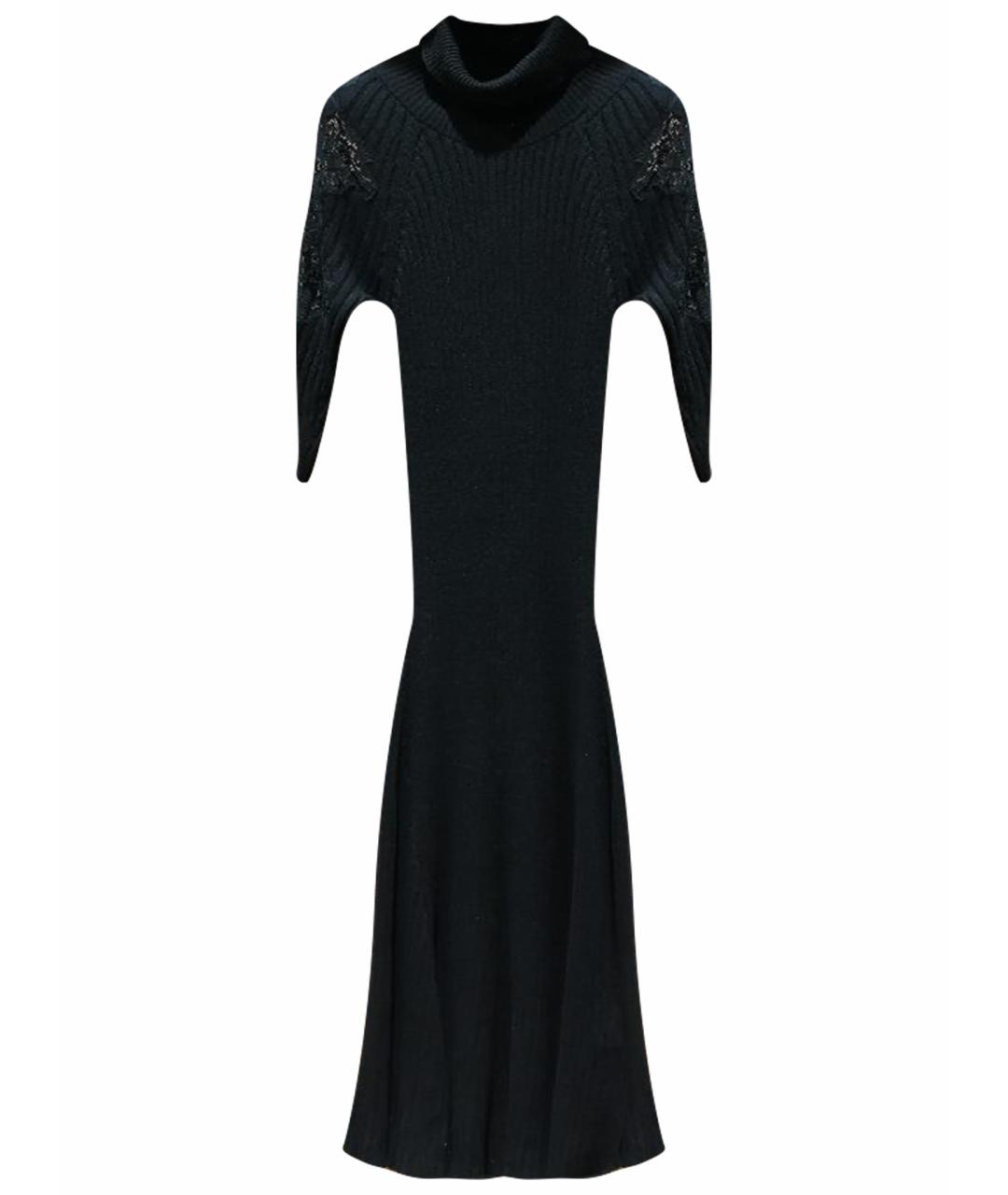 ERMANNO SCERVINO Черное повседневное платье, фото 1