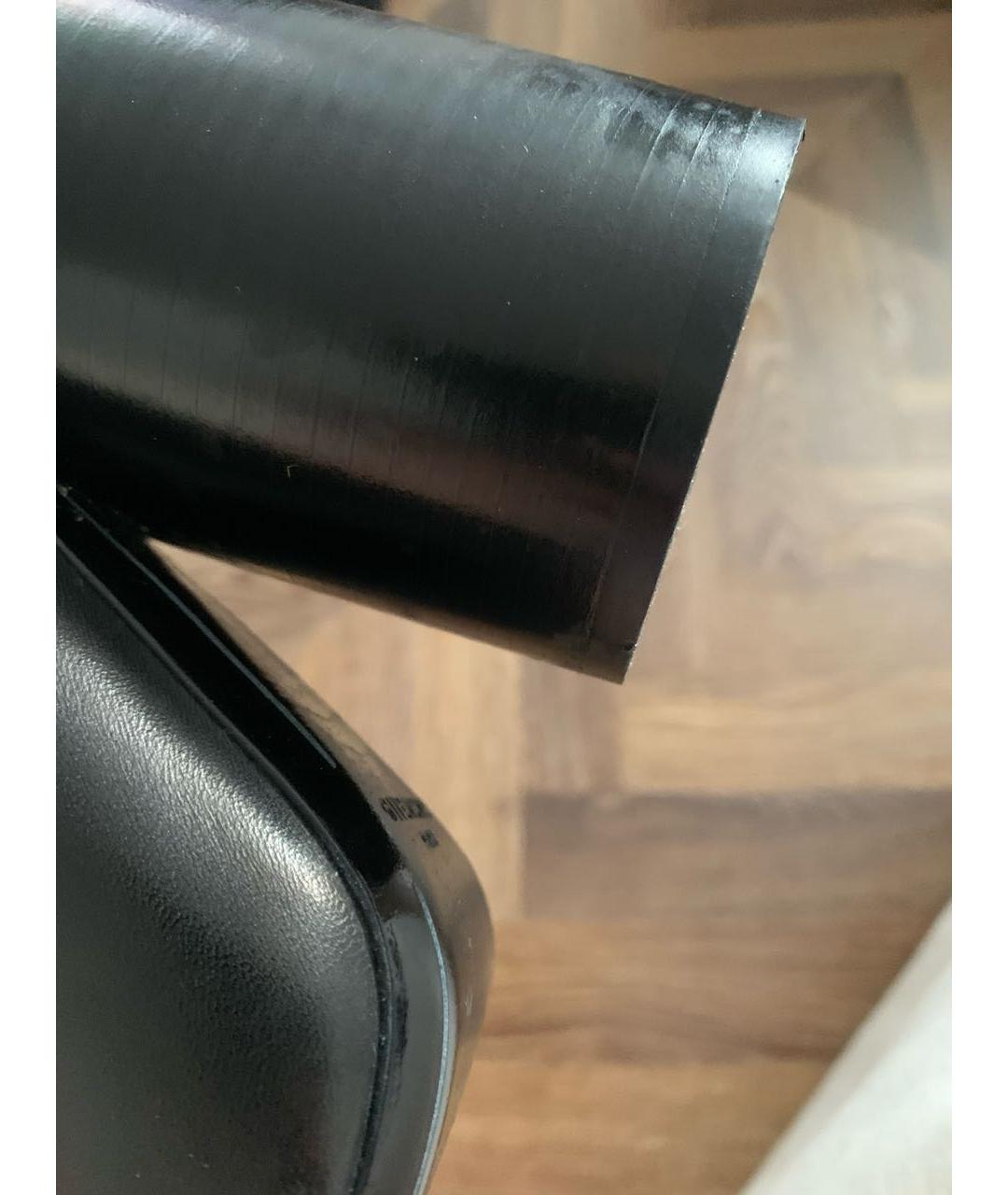 GIVENCHY Черные кожаные сапоги, фото 8