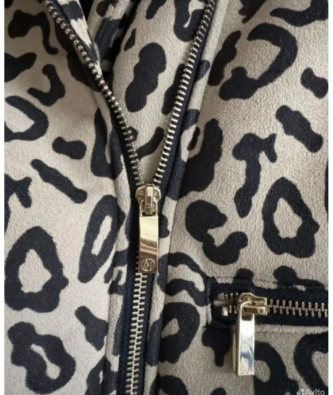 ARMANI JEANS Бежевая дубленка, фото 5