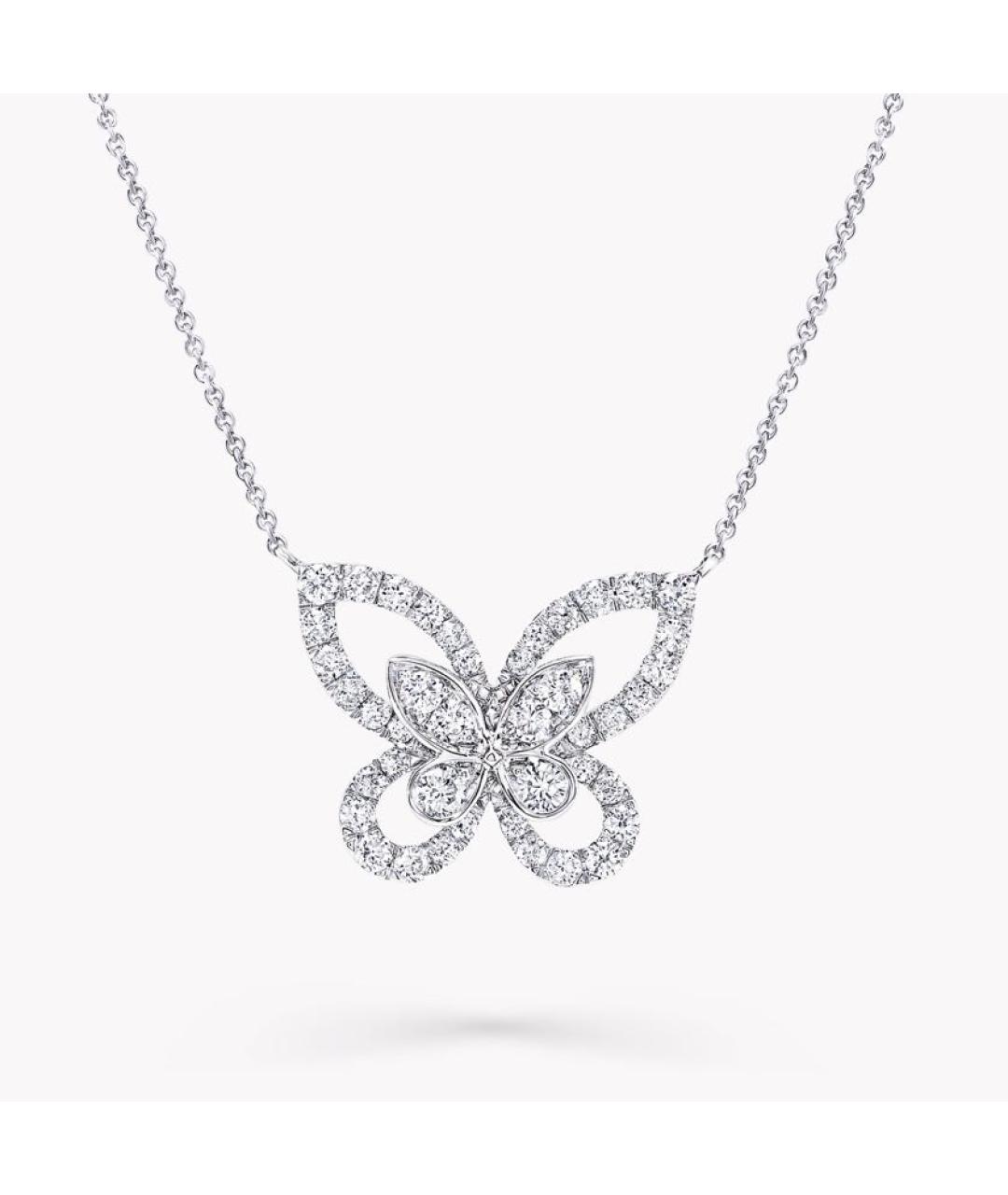 GRAFF Серебряное колье из белого золота, фото 4