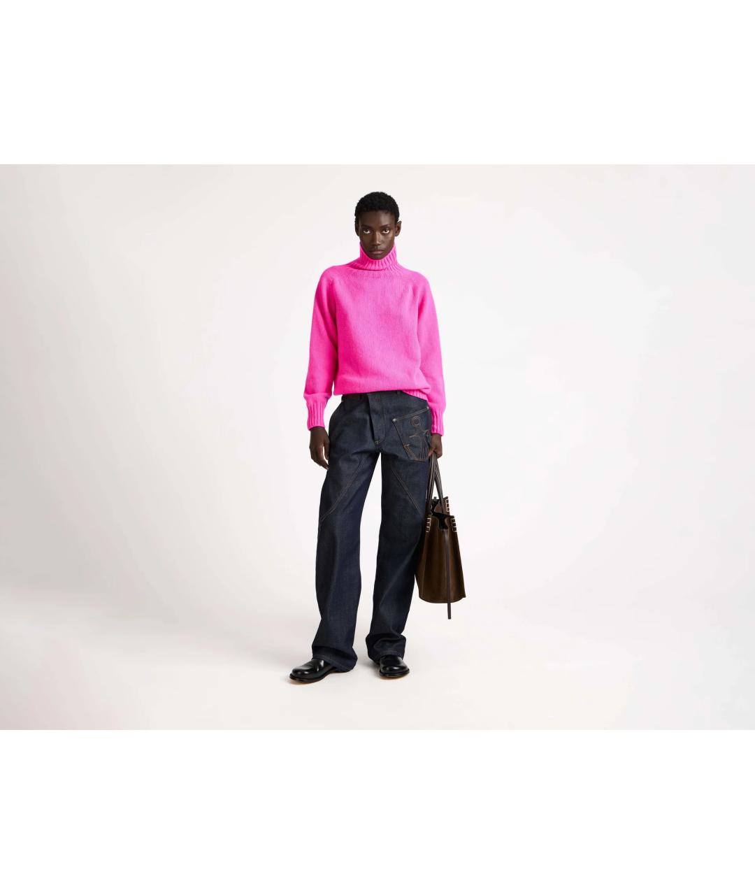 J.W.ANDERSON Розовый джемпер / свитер, фото 2