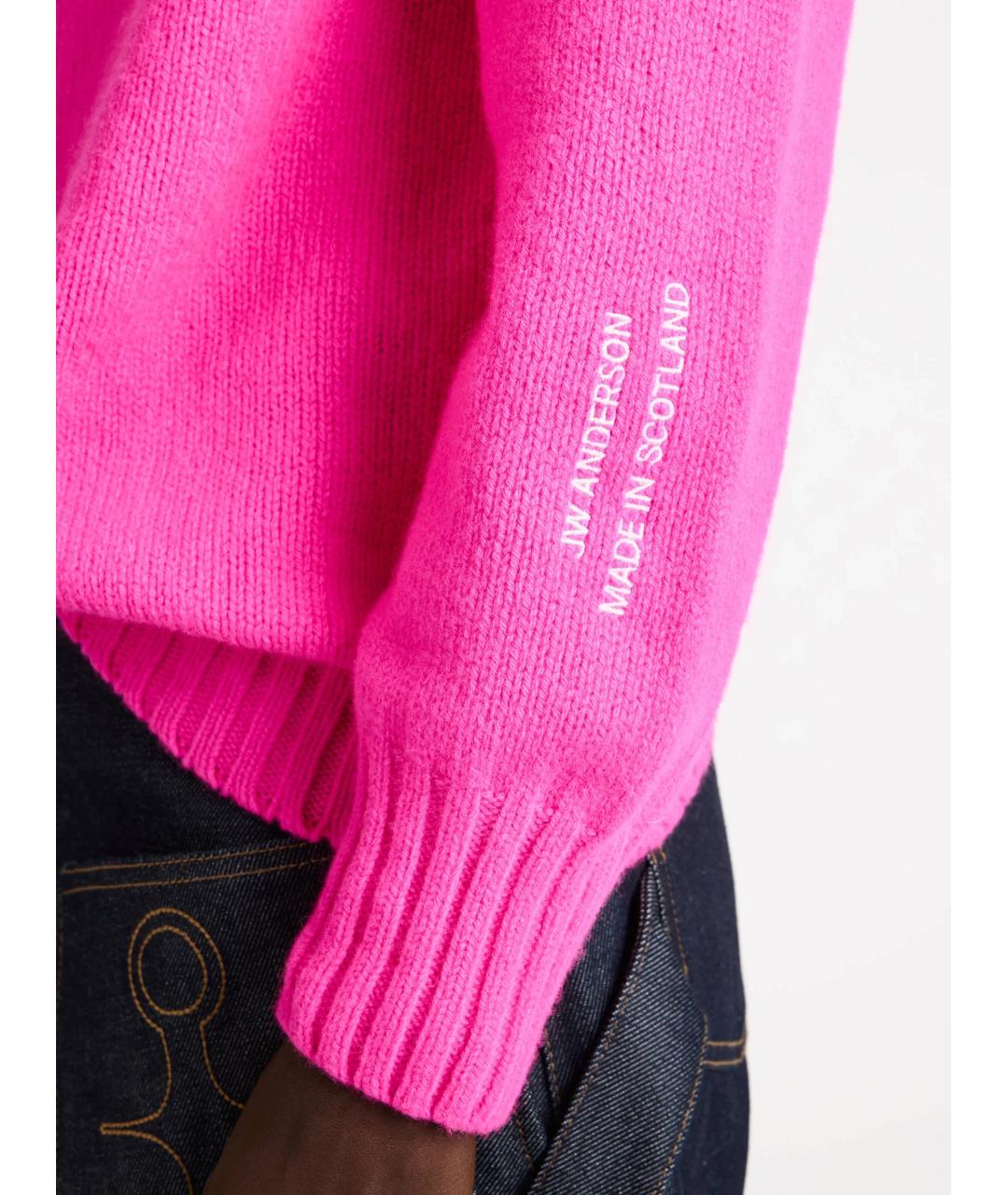 J.W.ANDERSON Розовый джемпер / свитер, фото 5