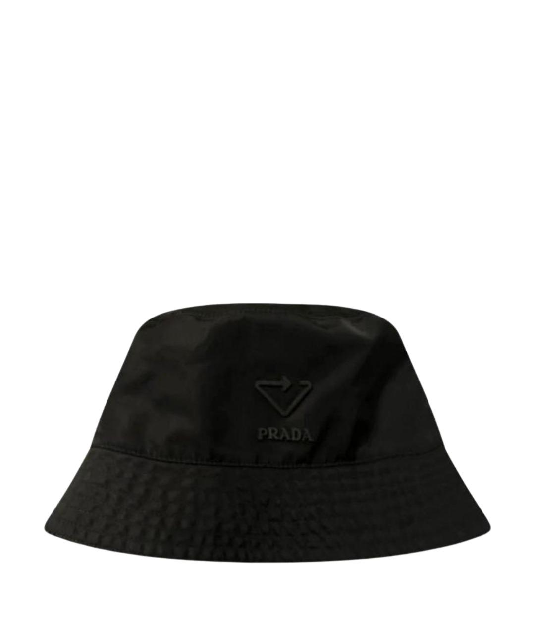 PRADA Черная синтетическая панама, фото 1